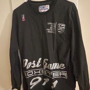 Post Game Official Men's Black Long Sleeve Shirt